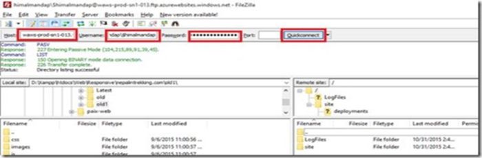 directory listing successful